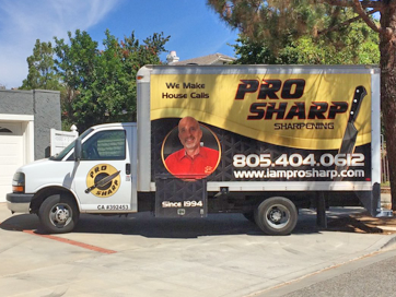 Pro Sharp Mobile Sharpening Service Truck