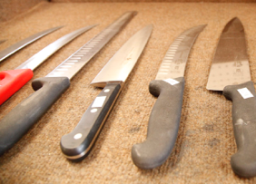 Restaurant Knife Sharpening Service