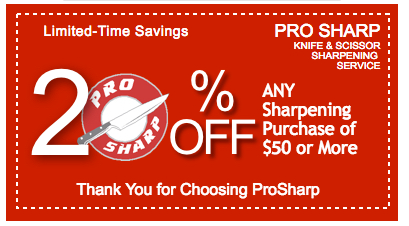 Professional Knife & Scissor Sharpening